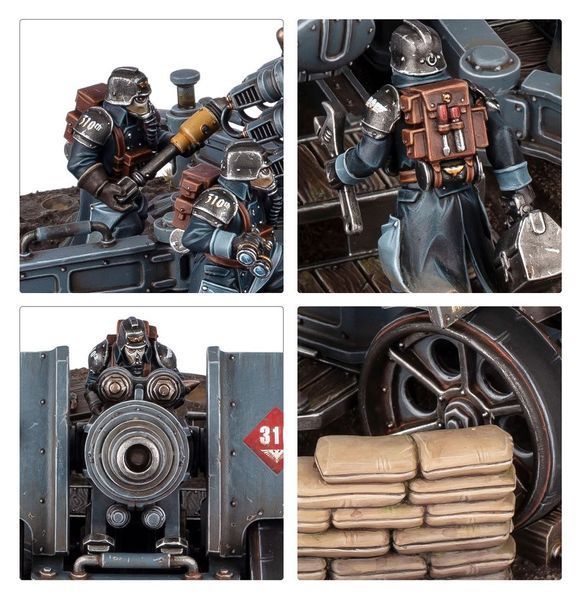Ігровий набір GW - Warhammer 40000: Astra Militarum - Krieg Artillery Team 99120105126 фото