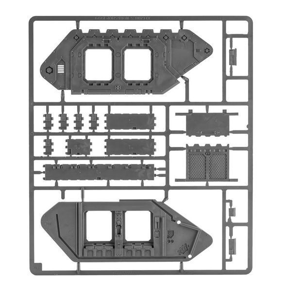 Игровой набор GW - Warhammer 40000: Space Marines - Land Raider Crusader 99120101344 фото