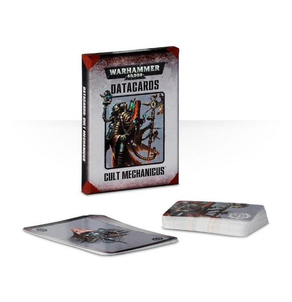 Ігровий набір GW - WARHAMMER 40000: DATACARDS - CULT MECHANICUS 60220116003 фото