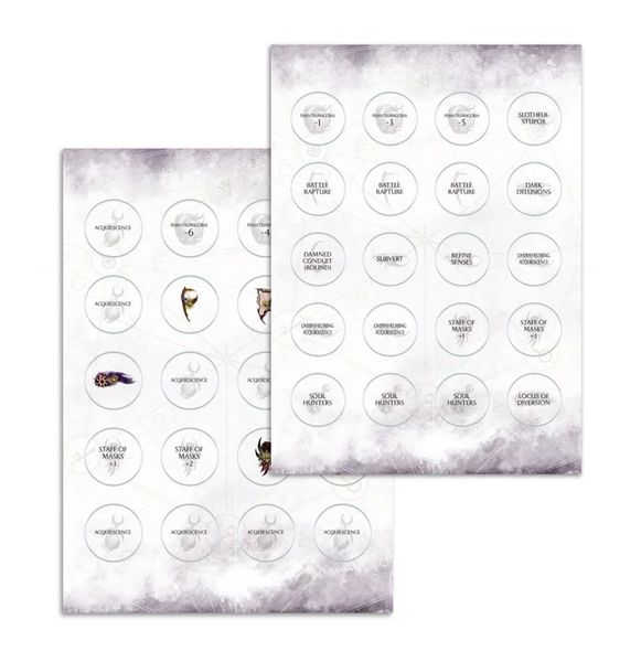 Игровой набор GW - AGE OF SIGMAR: WARSCROLL CARDS - HEDONITES OF SLAANESH 60220201008 фото