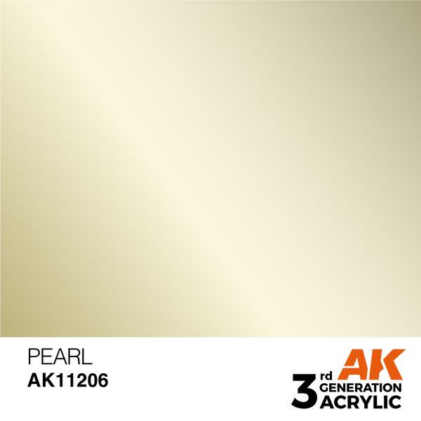 Фарба AK - Metallic: Pearl AK11206 фото