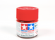 Акриловая краска матовая Tamiya - Acrylic mini XF-7 Flat Red