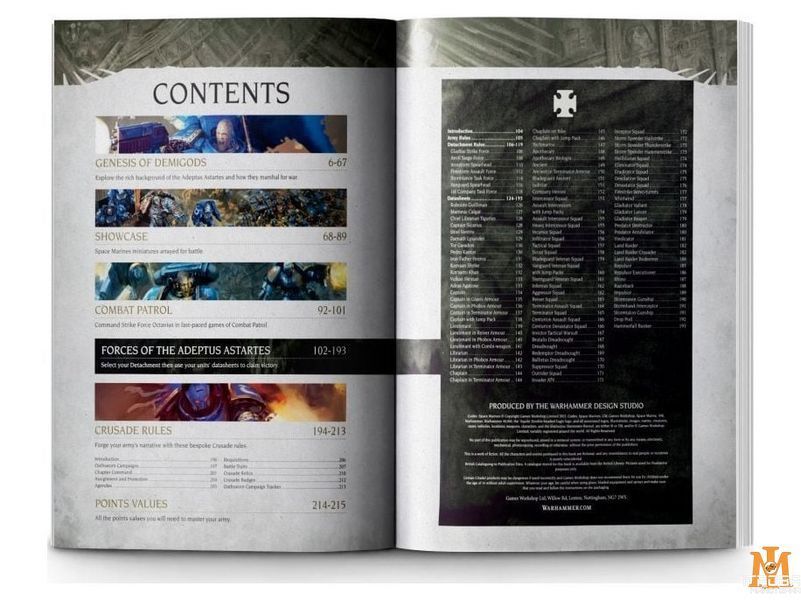 Книга GW - Warhammer 40000: Codex - Space Marines (10th Ed) (Hb) (Eng) 60030101061 фото