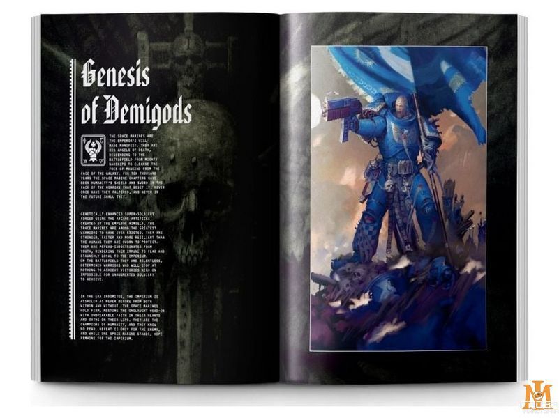 Книга GW - Warhammer 40000: Codex - Space Marines (10th Ed) (Hb) (Eng) 60030101061 фото