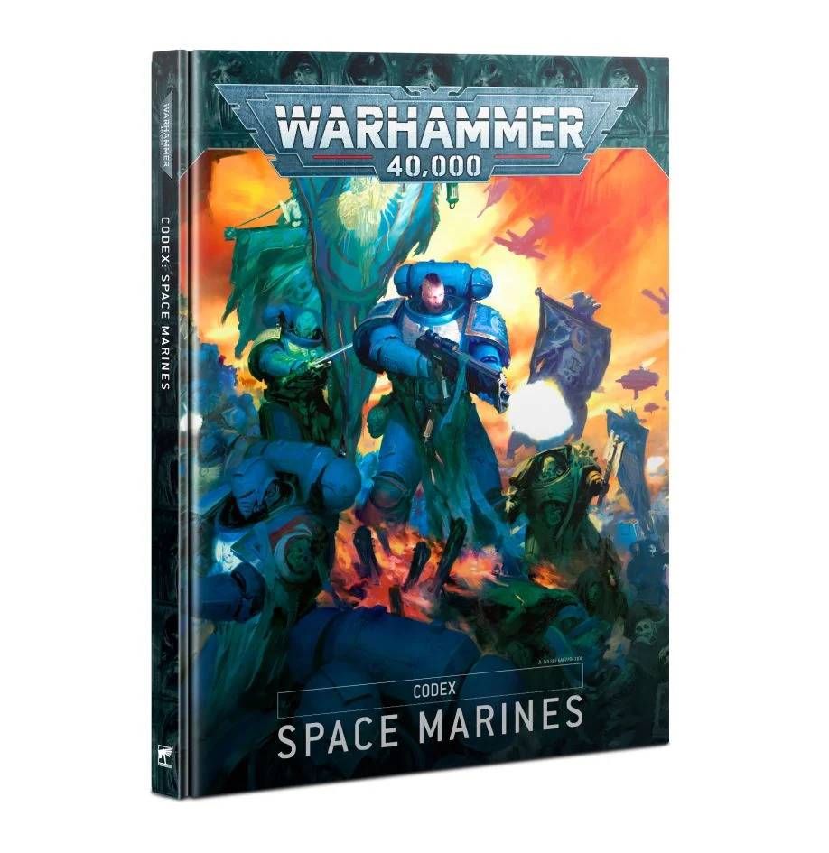 Книга GW - Warhammer 40000: Codex - Space Marines (Hb) (Eng) 💡 купити ...