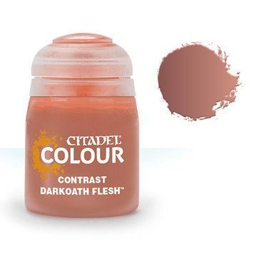 Фарба Citadel - Contrast: Darkoath Flesh (18ml) (6-pack) 9918996002406 фото