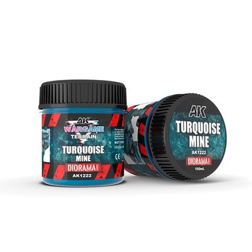 Терейн AK - Wargame Terrains: Turquoise Mine (100ml) AK1222 фото