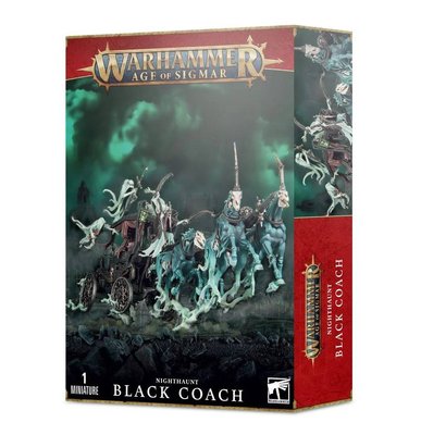 Мініатюра Warhammer Age of Sigmar Black Coach 99120207118 фото