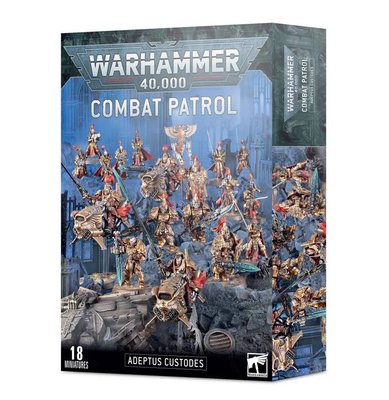 Набір мініатюр Warhammer 40000 Combat Patrol: Adeptus Custodes 99120108070 фото