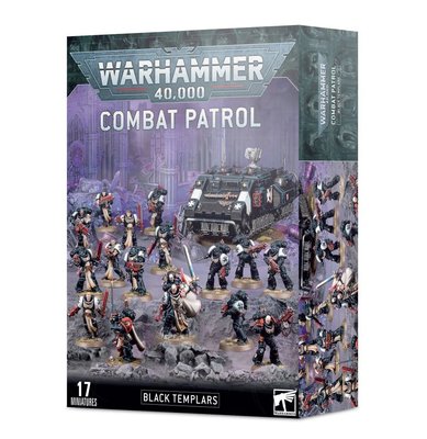 Набір мініатюр Warhammer 40000 Combat Patrol: Black Templars 99120101365 фото