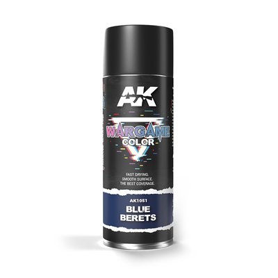 Спрей AK - Blue Berets Spray 400ml / Ґрунт - Сині берети AK1051 фото