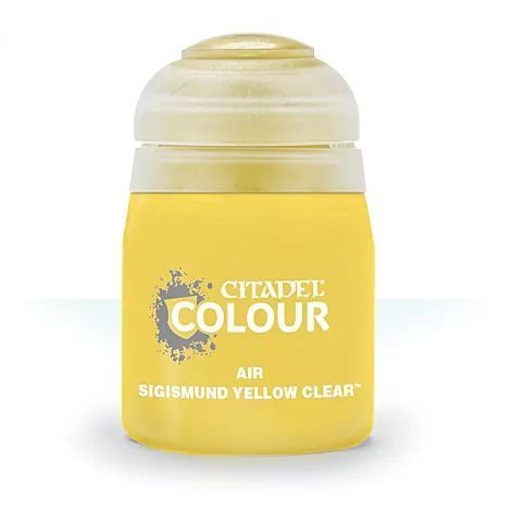Фарба Citadel - Air: Sigismund Yellow Clear (24ml) (6-pack) 9918995811206 фото