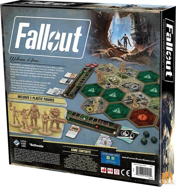 Настільна гра Fantasy Flight Games - Fallout (англ) FFGZX02 фото