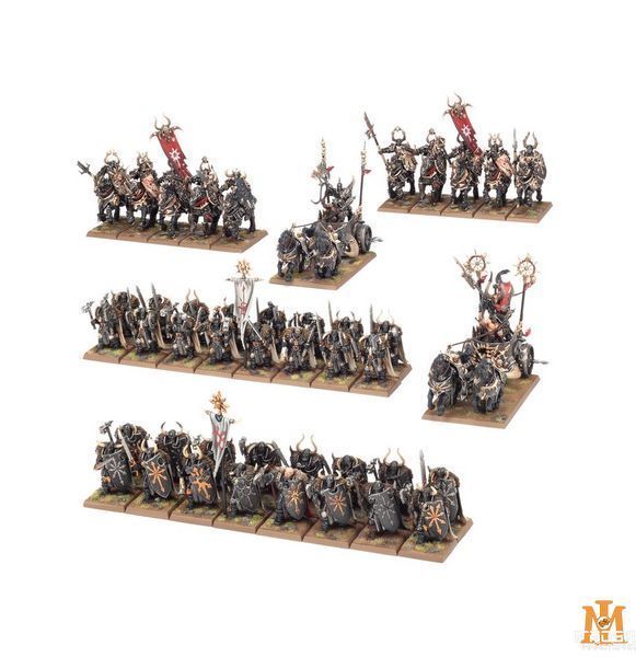 Игровой набор миниатюр - Warhammer The Old World: Battalion - Warriors of Chaos 99122701009 фото