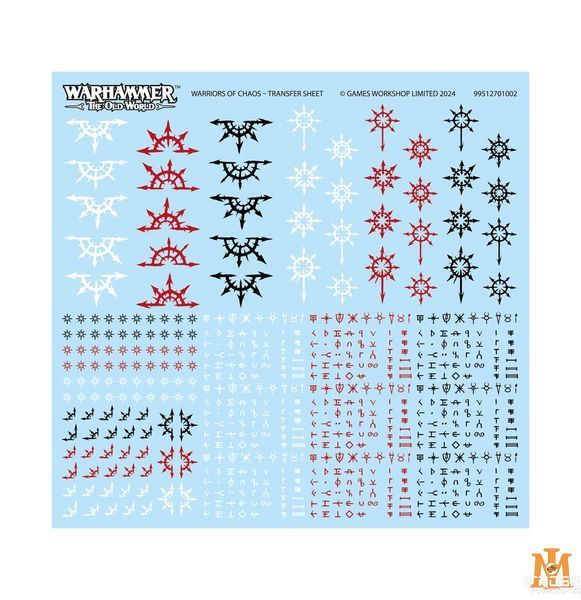 Игровой набор миниатюр - Warhammer The Old World: Battalion - Warriors of Chaos 99122701009 фото
