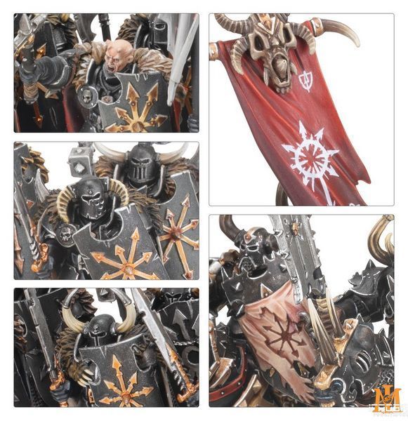 Игровой набор миниатюр - Warhammer The Old World: Battalion - Warriors of Chaos 99122701009 фото