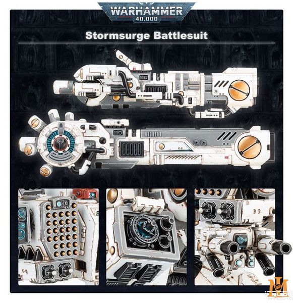 Игровой набор GW - Warhammer 40000: Tau Empire - Kv128 Stormsurge 99120113036 фото