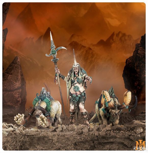 Age of Sigmar Sons of Behemat: Ma Maegran, Chooser of the Mighty - Набор миниатюр 99120231001 фото