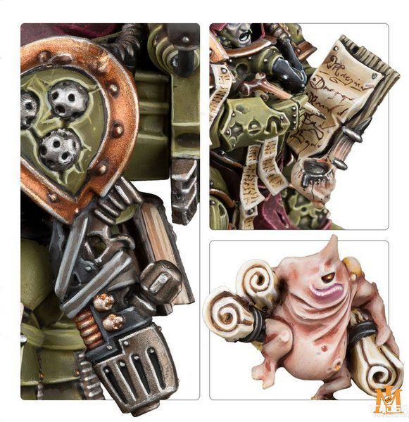 Игровой набор GW - Warhammer 40000: Death Guard - Scribbus Wretch The Tallyman 99070102018 фото