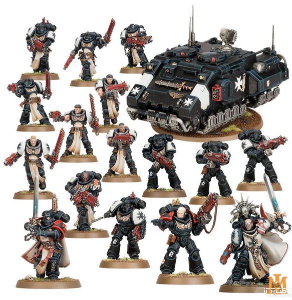 Ігровий набір GW - Warhammer 40000: Combat Patrol - Black Templars 99120101365 фото