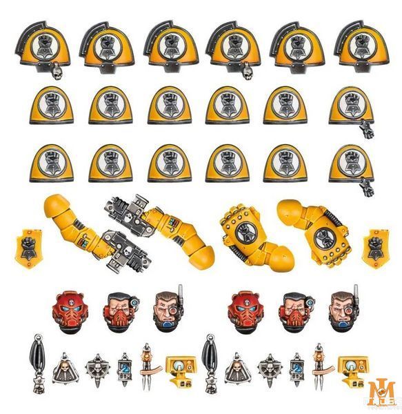 Ігровий набір GW - Warhammer 40000: Imperial Fists - Primaris Upgrades and Transfers 99070101075 фото