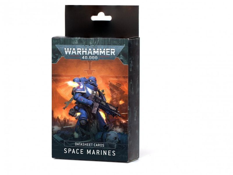 Ігровий набір GW - WARHAMMER 40000: DATASHEET CARDS - SPACE MARINES (ENG) 60050101015 фото