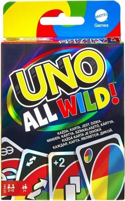 Настольная игра Mattel - UNO. All Wild! (Англ) HHL33 фото