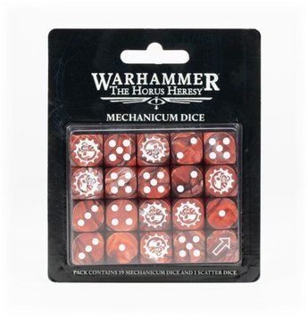 Игральные кубы GW - Warhammer. The Horus Heresy: Mechanicum Dice 99223016001 фото