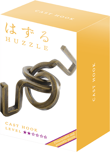Головоломка Hanayama - 2* Huzzle Cast - Hook (Крюк) 515013 фото