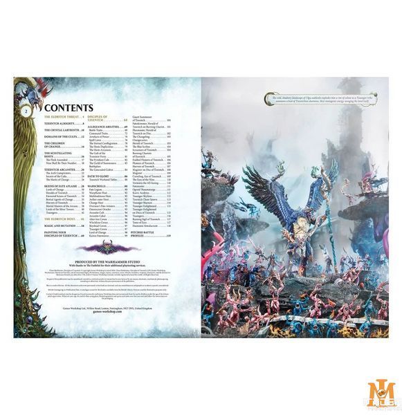 Книга GW - Age of Sigmar: Chaos Battletome - Disciples of Tzeentch 2020 (Eng) 60030201023 фото
