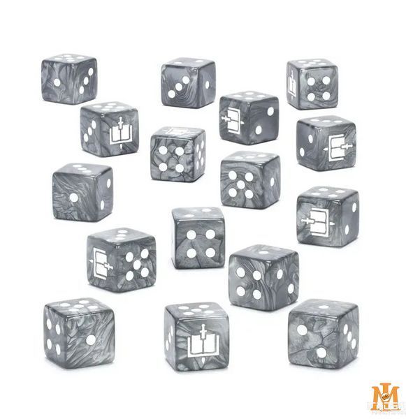 Гральні куби GW - Warhammer 40000: Grey Knights Dice 99220107002 фото