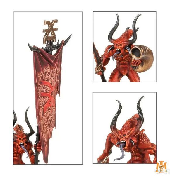 Ігровий набір GW - Warhammer 40000/age of Sigmar: Daemons of Khorne - Bloodletters 99129915049 фото