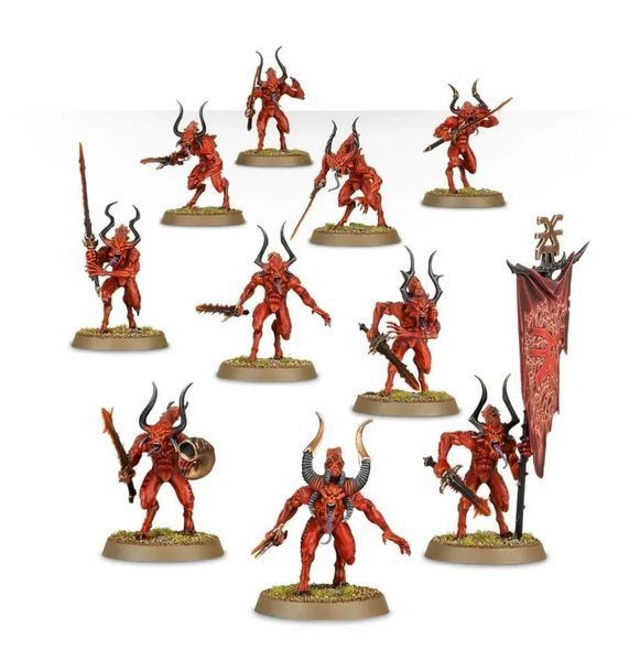 Игровой набор GW - Warhammer 40000/age of Sigmar: Daemons of Khorne - Bloodletters 99129915049 фото