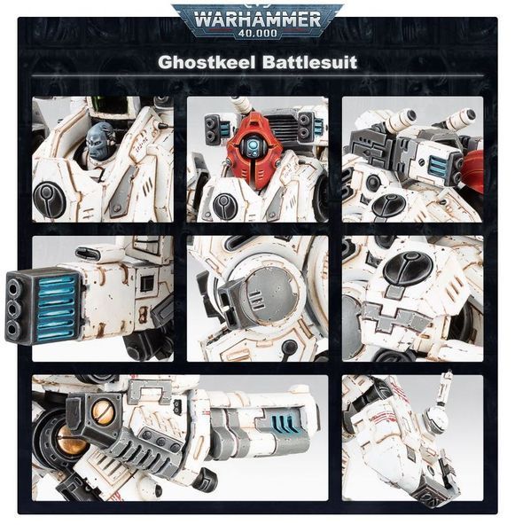 Игровой набор GW - Warhammer 40000: Tau Empire - Xv95 Ghostkeel Battlesuit 99120113059 фото