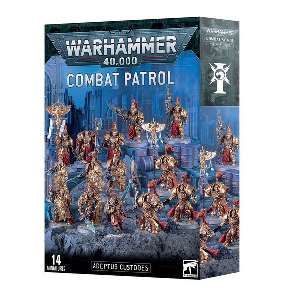 Игровой набор GW - WARHAMMER 40000: COMBAT PATROL - ADEPTUS CUSTODES 99120108094 фото