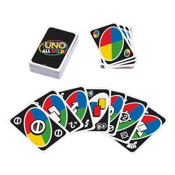 Настольная игра Mattel - UNO. Все безумные /All Wild! (Англ) HHL33 фото