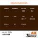 Краска AK - Standard: Hull Red AK11108 фото 3