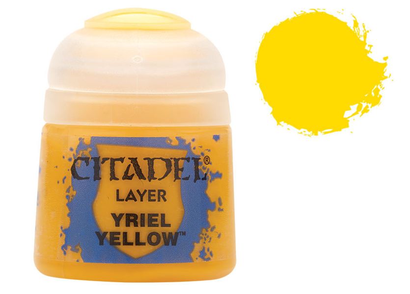 Фарба Citadel - Layer: Yriel Yellow (12ml) (6-pack) 9918995120606 фото