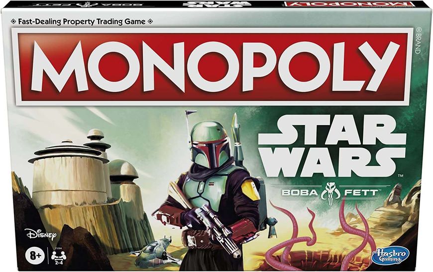 Настільна гра Hasbro Gaming - Monopoly. Star Wars: Boba Fett Edition (англійська) F1276UE20 фото