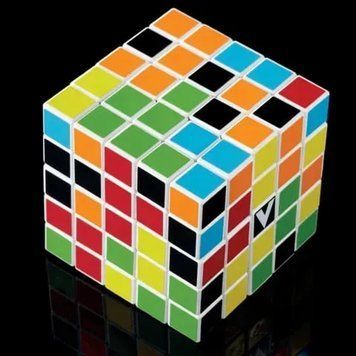 Головоломка V-CUBE - Кубик 5х5 белый плоский (Укр) 00.0001 фото