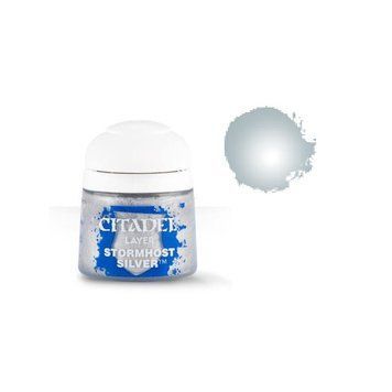 Фарба Citadel - Layer: Stormhost Silver (12ml) (6-pack) 9918995127806 фото