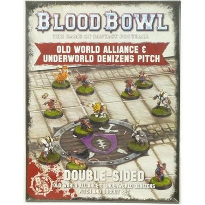 Игровое поле GW - BLOOD BOWL: OLD WORLD ALLIANCE AND UNDERWORLD DENIZENS PITCH 99220999014 фото