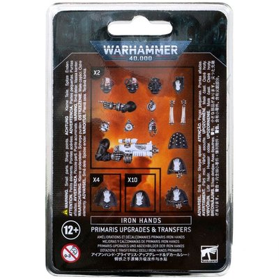 Ігровий набір GW - WARHAMMER 40000: IRON HANDS - PRIMARIS UPGRADES AND TRANSFERS 99070101049 фото