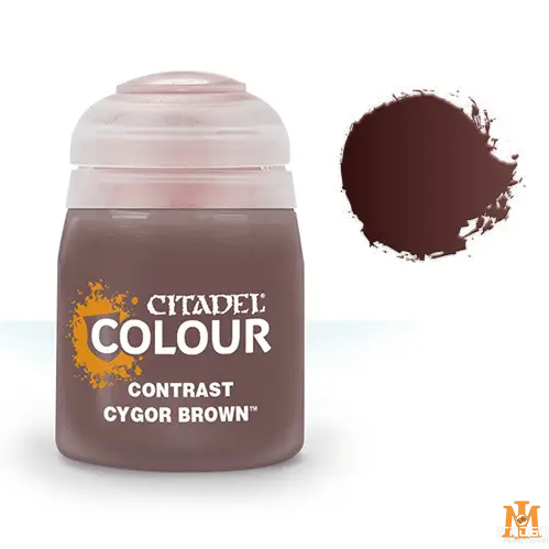 Краска Citadel - Contrast: Cygor Brown (18ml) (6-pack) 9918996011506 фото