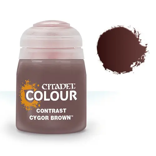 Фарба Citadel - Contrast: Cygor Brown (18ml) (6-pack) 9918996011506 фото