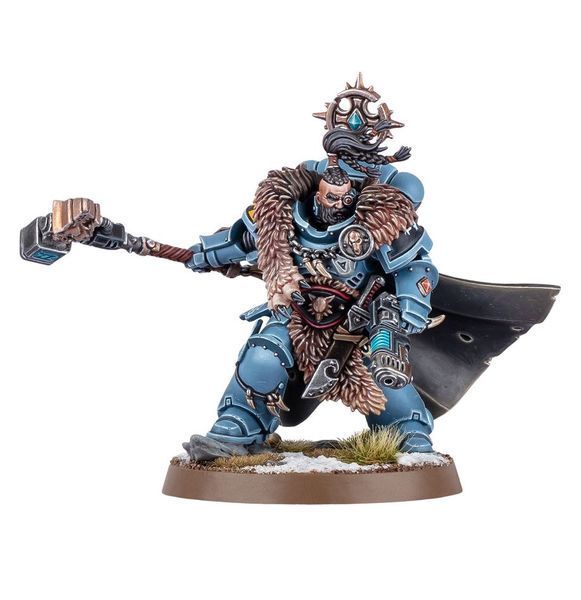 Игровой набор GW - Warhammer 40000: Space Wolves - Wolf Guard Battle Leader 99120101436 фото