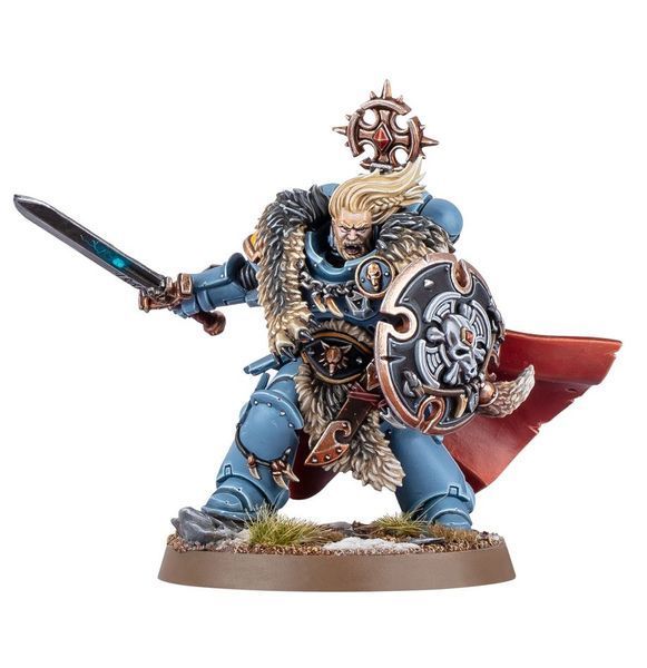 Игровой набор GW - Warhammer 40000: Space Wolves - Wolf Guard Battle Leader 99120101436 фото