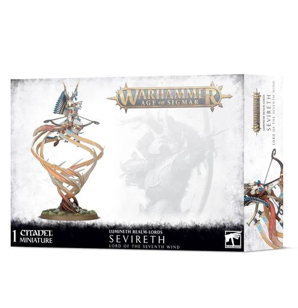 Мініатюра Warhammer Age of Sigmar Sevireth, Lord of the Seventh Wind 99120210050 фото
