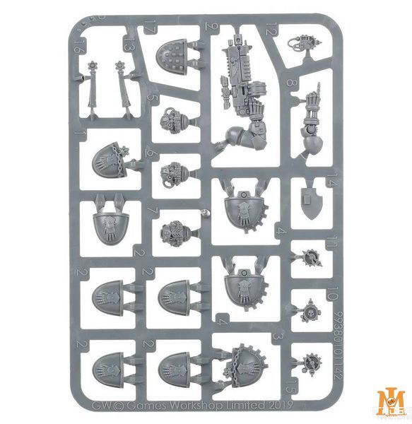 Игровой набор GW - Warhammer 40000: Iron Hands - Primaris Upgrades and Transfers 99070101049 фото