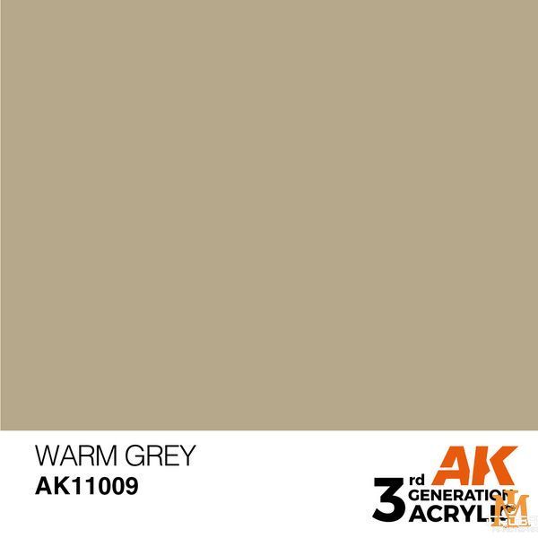 Фарба AK - Standard: Warm Grey AK11009 фото